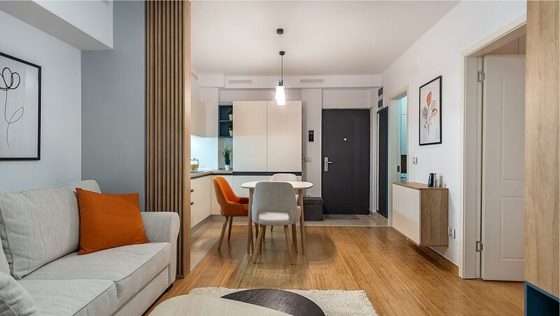 Studio superb New Times Residence + loc de parcare subteran