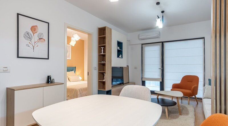 Studio superb New Times Residence + loc de parcare subteran